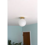 Lampada da soffitto in vetro Foster