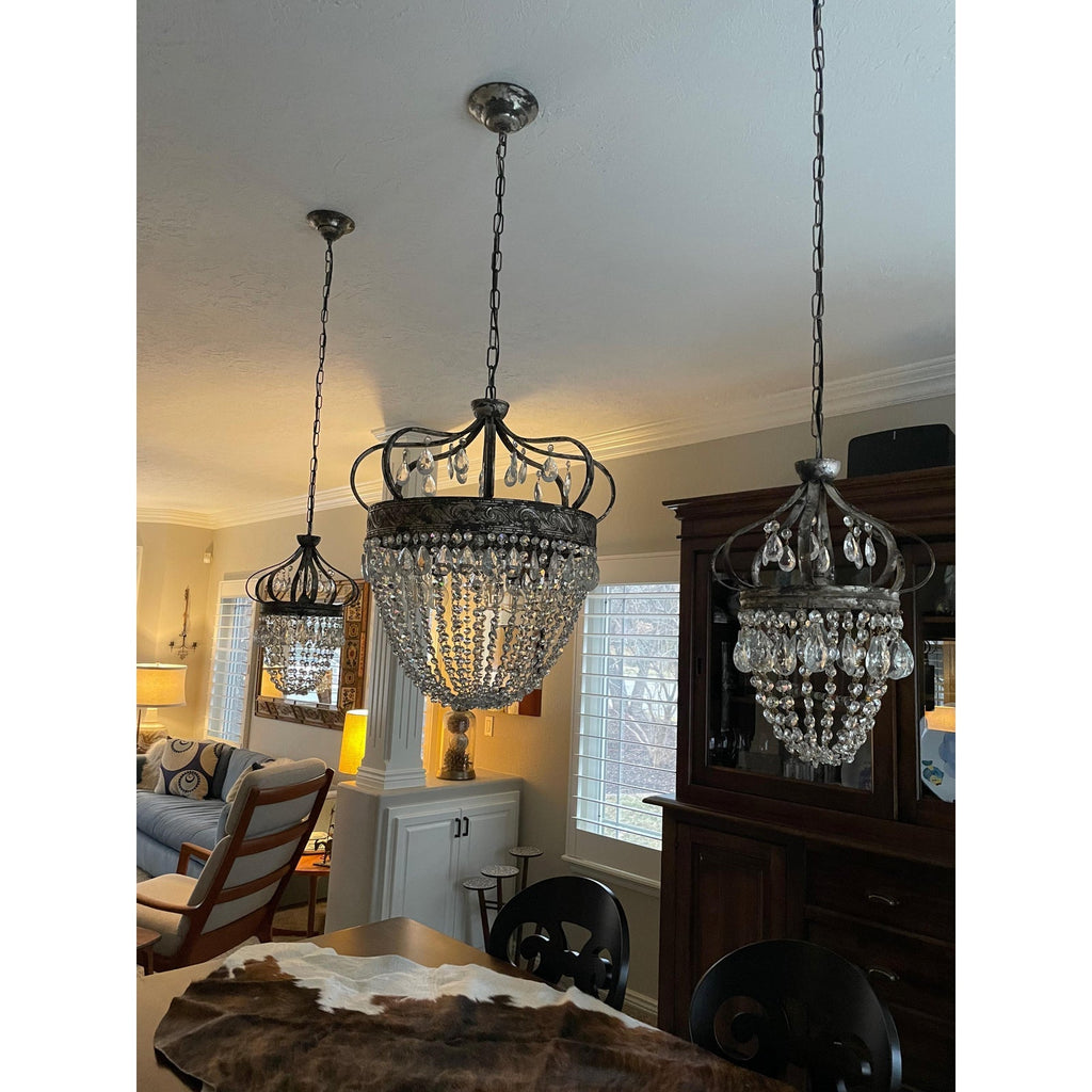 Lampadario a goccia Abella