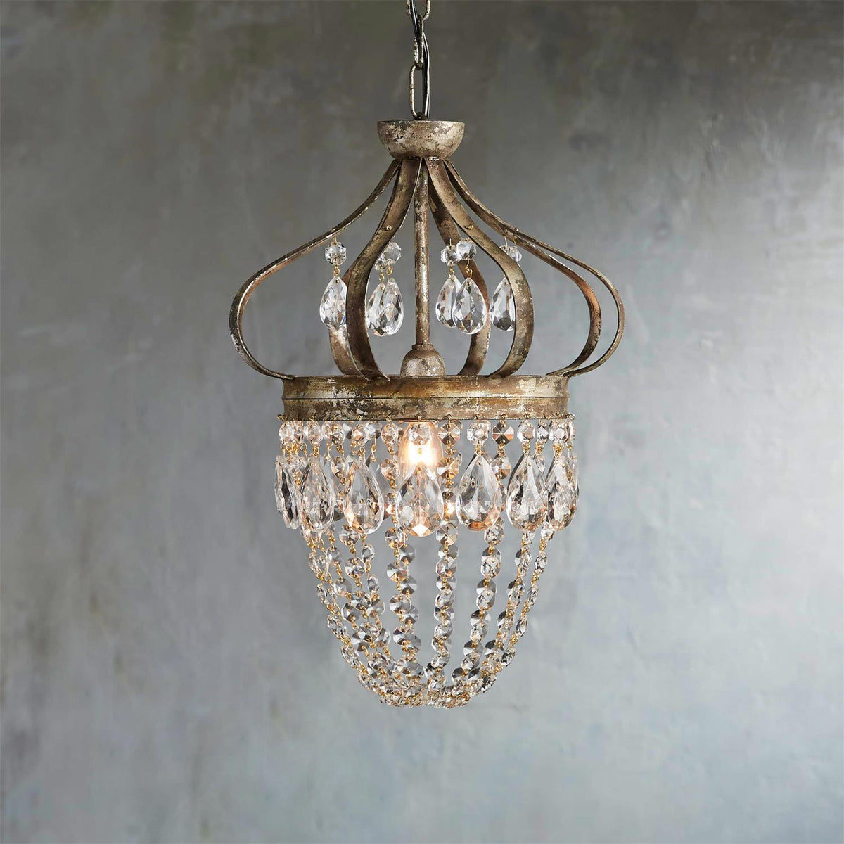 Lampadario a goccia Abella