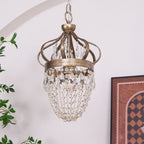 Lampadario a goccia di cristallo Abella