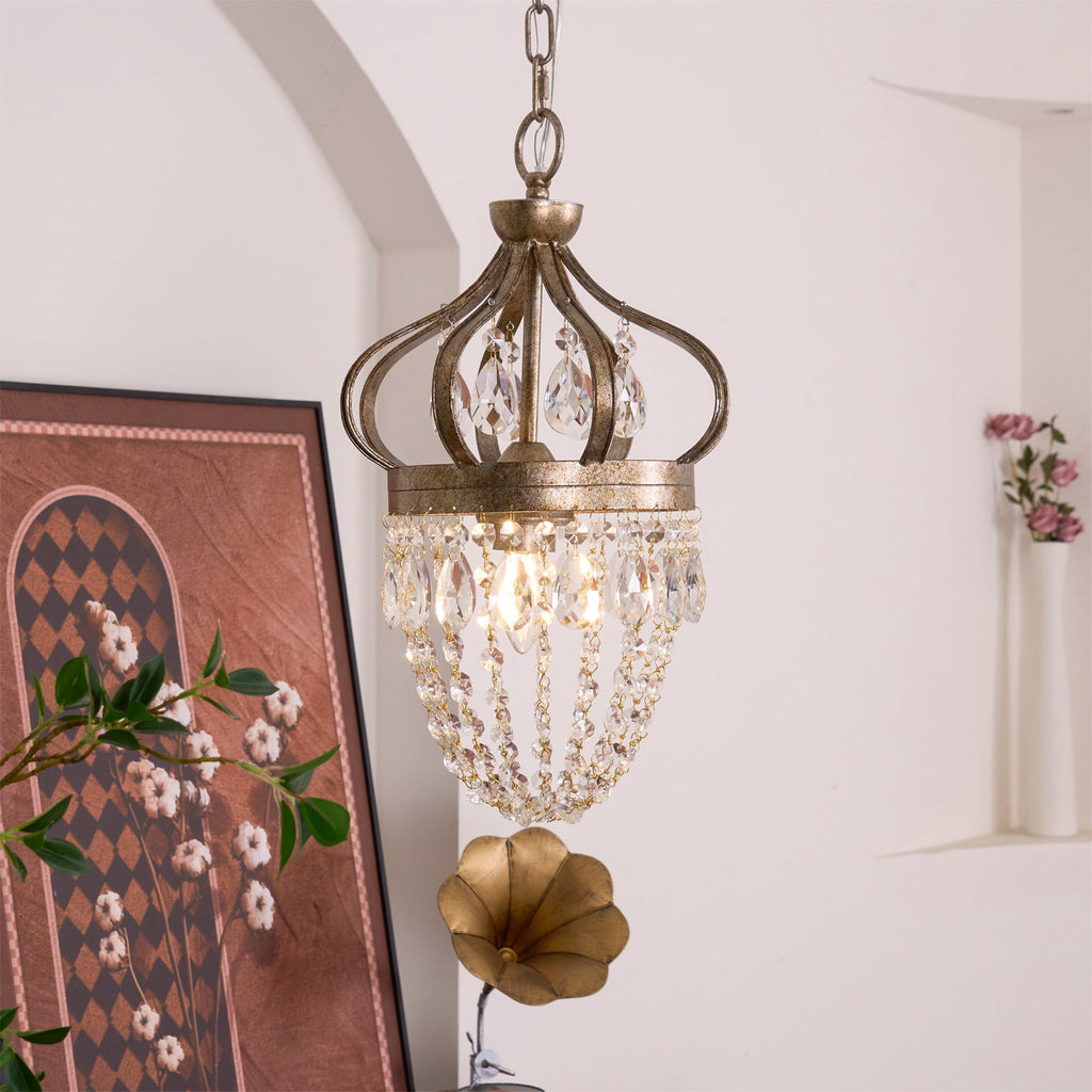 Lampadario a goccia Abella