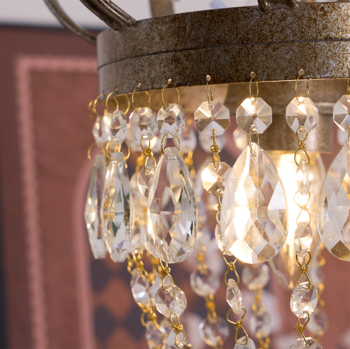 Lampadario a goccia Abella