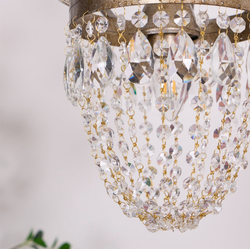 Lampadario a goccia Abella