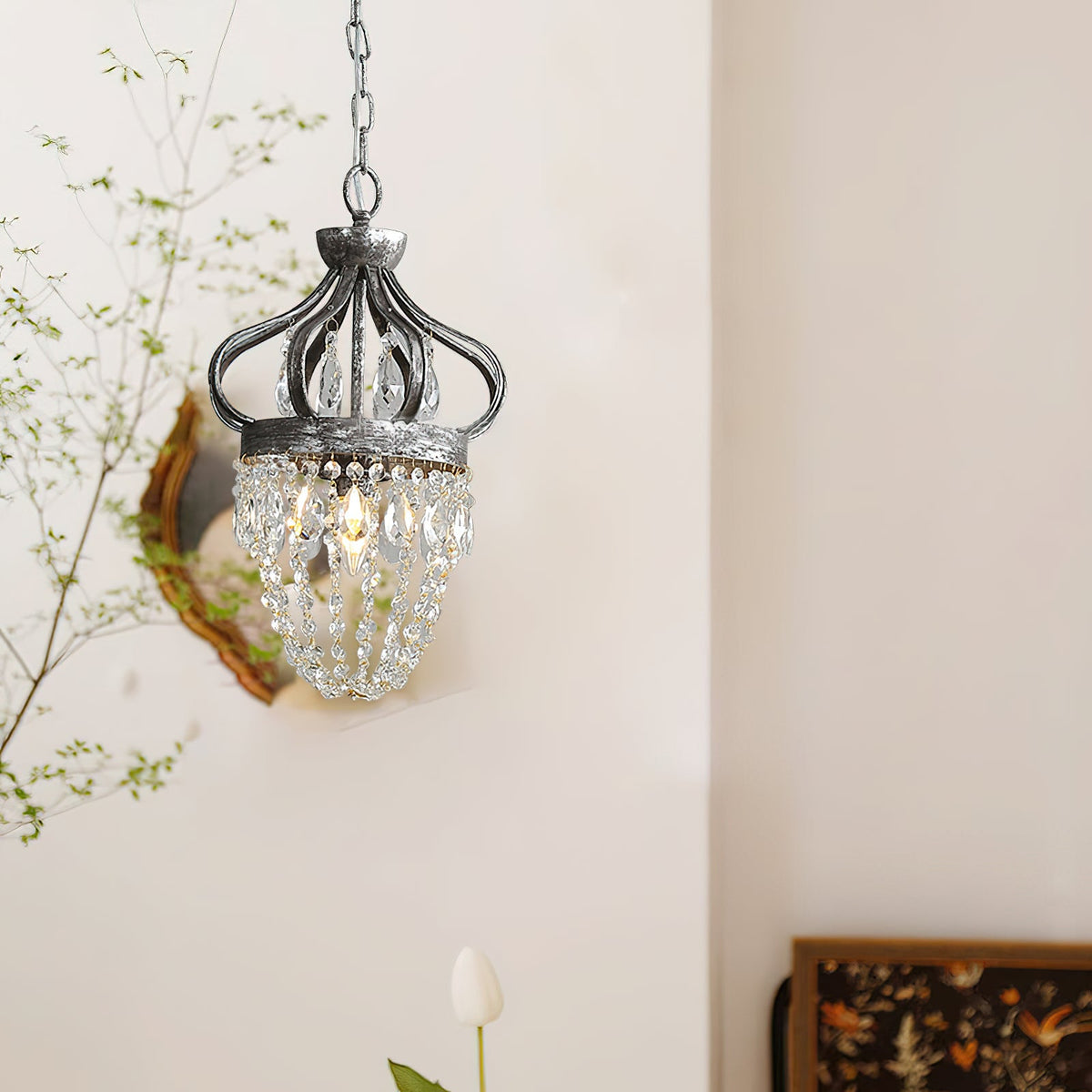 Lampadario a goccia Abella