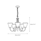 Lampadario Franklin Amber