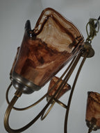 Lampadario Franklin Amber
