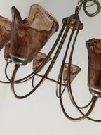 Lampadario Franklin Amber