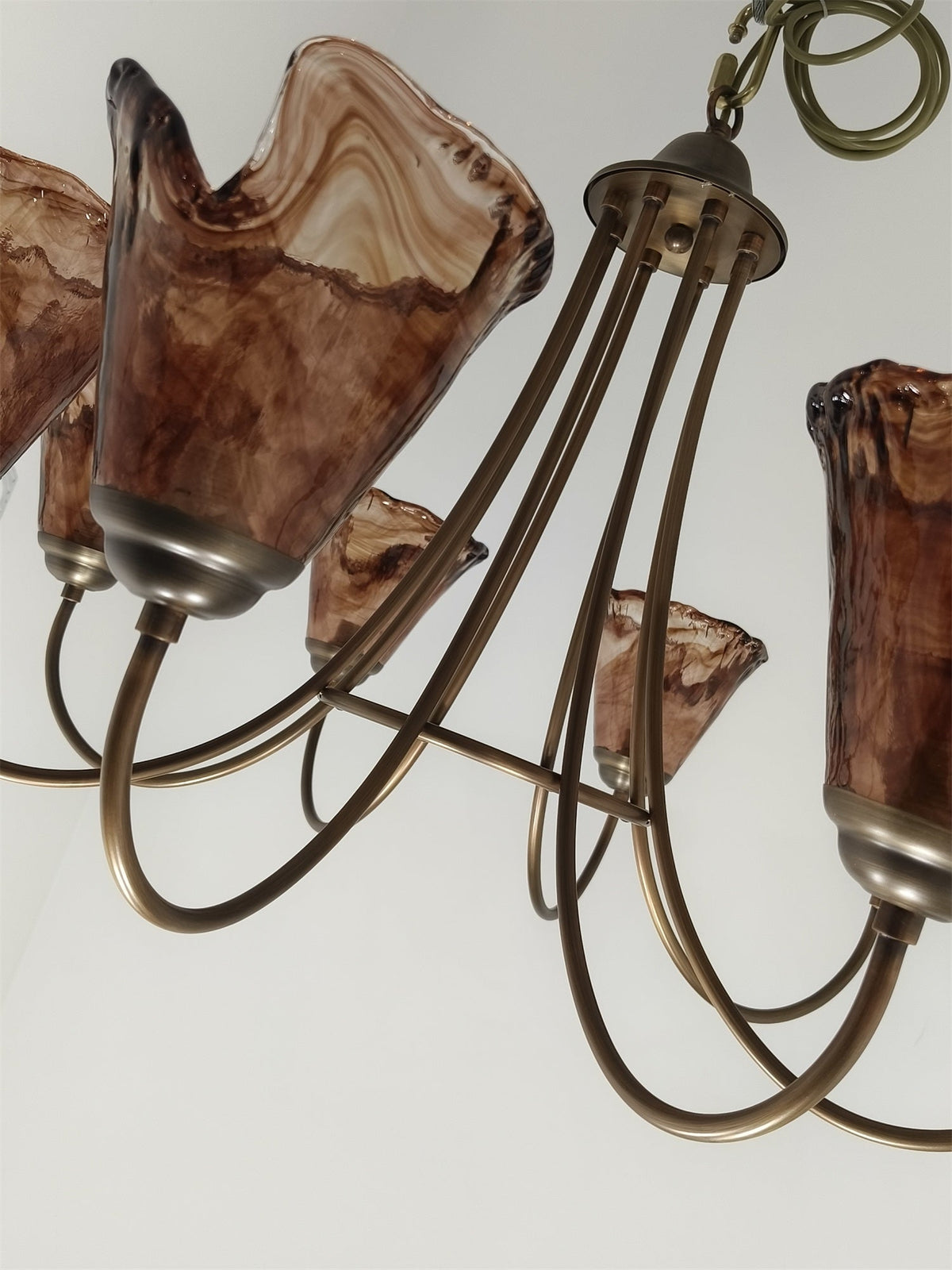 Lampadario Franklin Amber