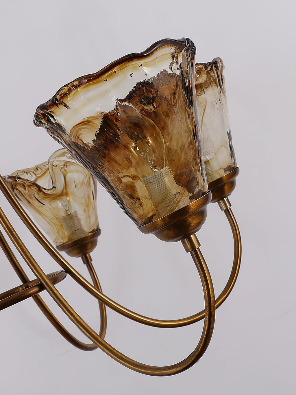 Lampadario Franklin Amber
