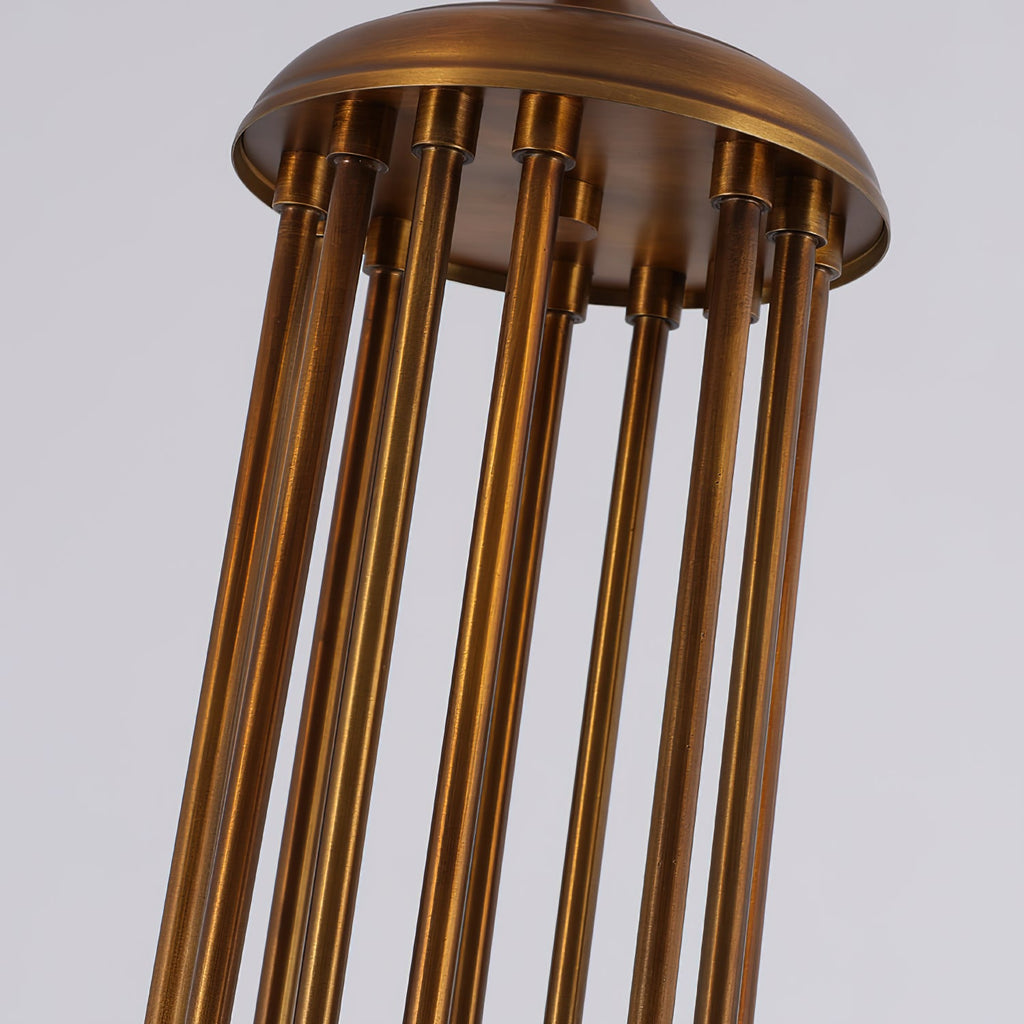 Lampadario Franklin Amber