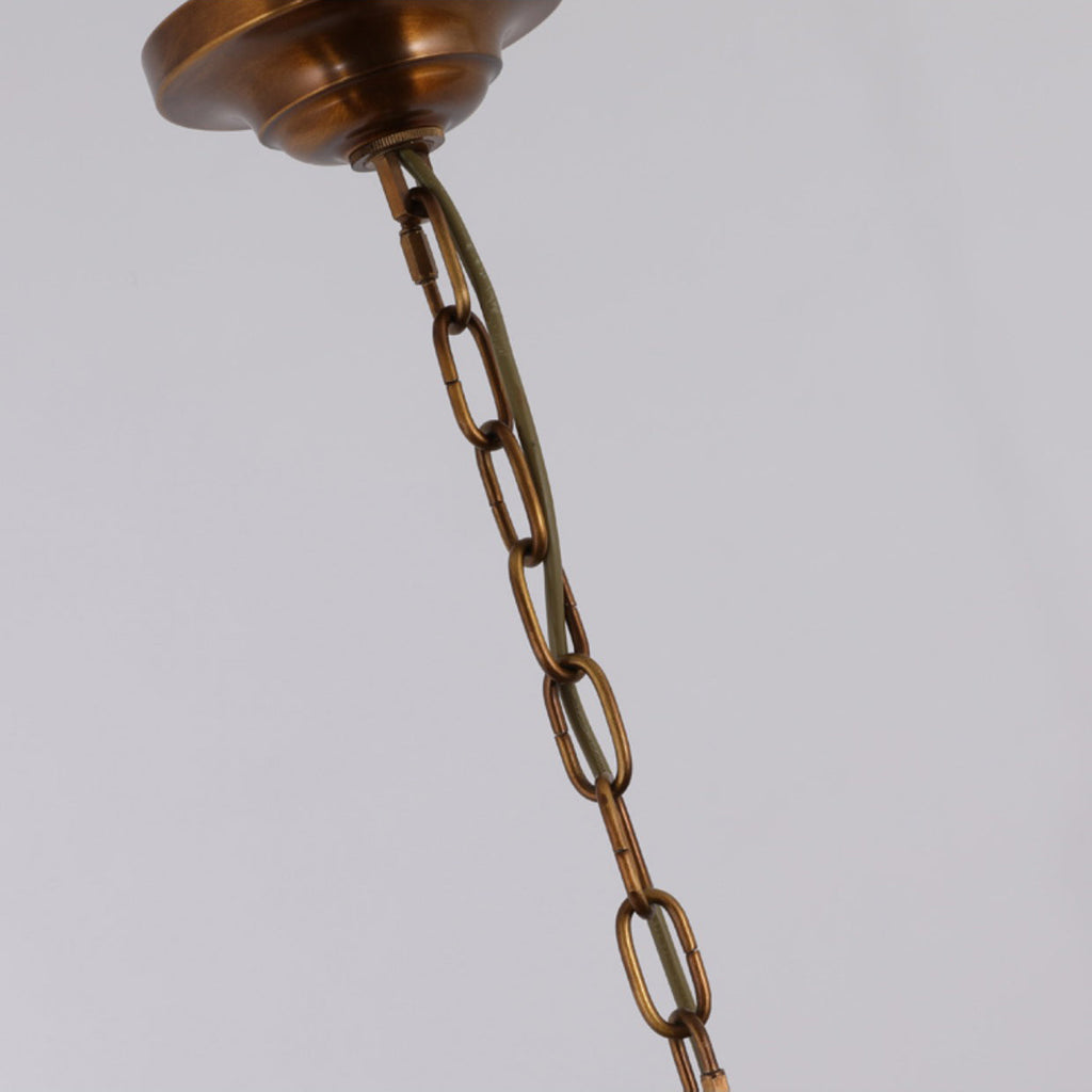Lampadario Franklin Amber