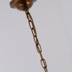 Lampadario Franklin Amber
