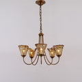 Lampadario Franklin Amber