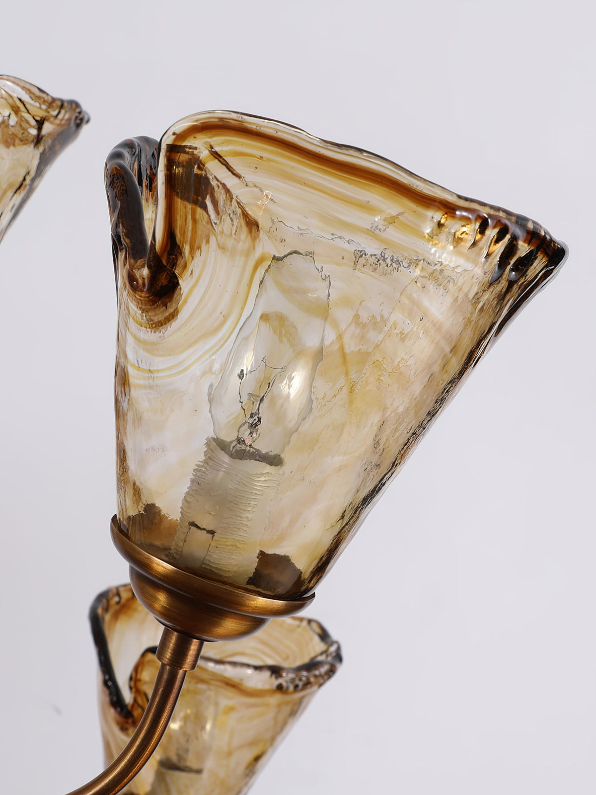Lampadario Franklin Amber