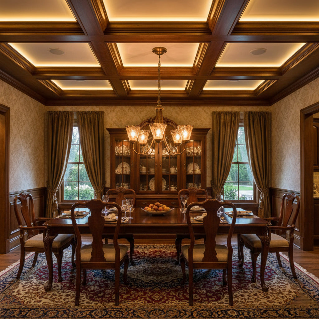 Lampadario Franklin Amber
