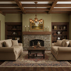 Lampadario Franklin Amber