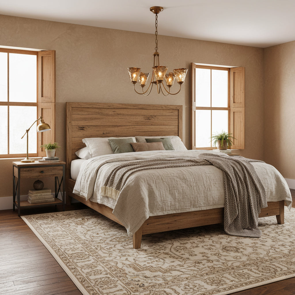 Lampadario Franklin Amber