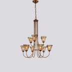 Lampadario Franklin Amber