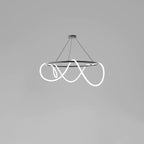 Lampadario a Curva Lineare Flessibile