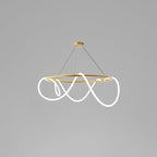 Lampadario a Curva Lineare Flessibile
