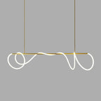 Lampadario a Curva Lineare Flessibile