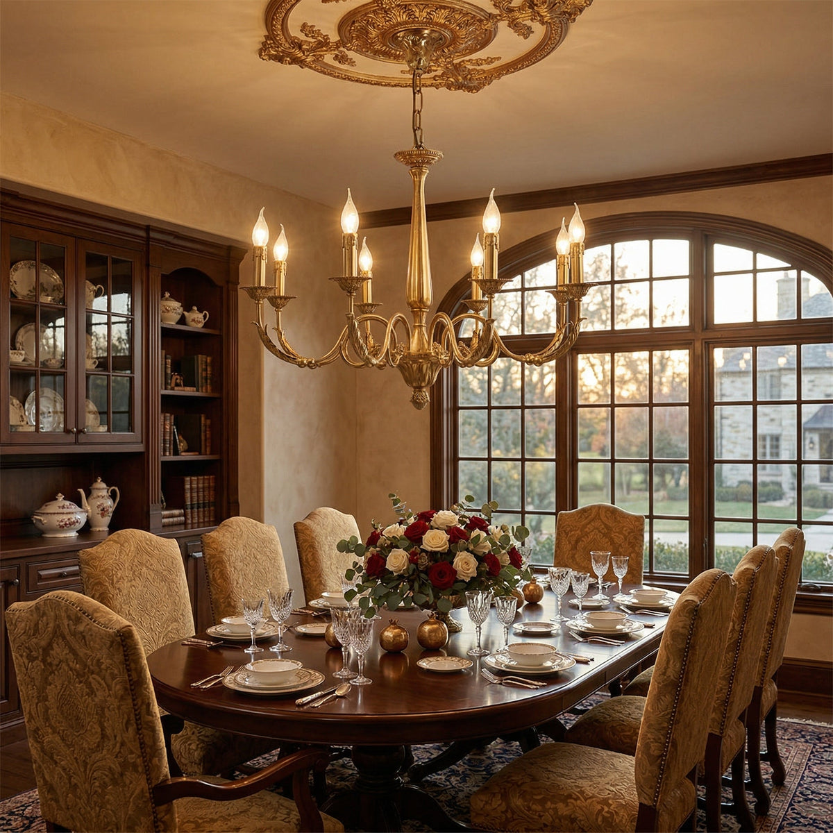 Candelabro in Ottone Winchester