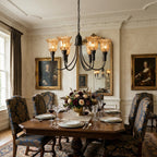 Lampadario in Ottone Columbia