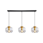 Lampada a sospensione Frivona – Vetro – Trasparente – 1/3 punti luce – Moderno