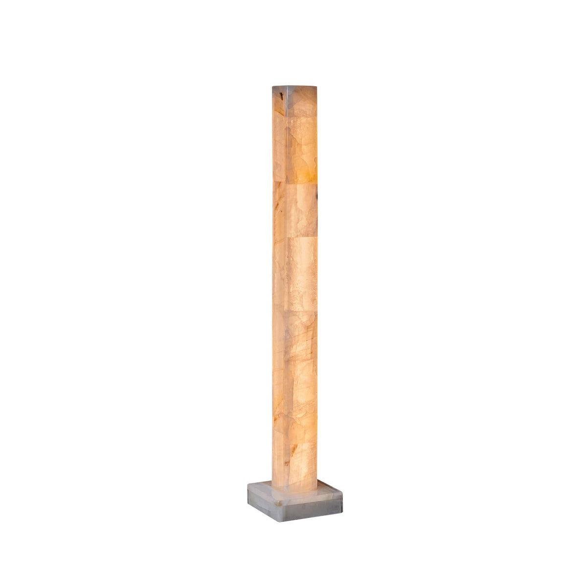 Lampada da Terra Alabastro Congelato