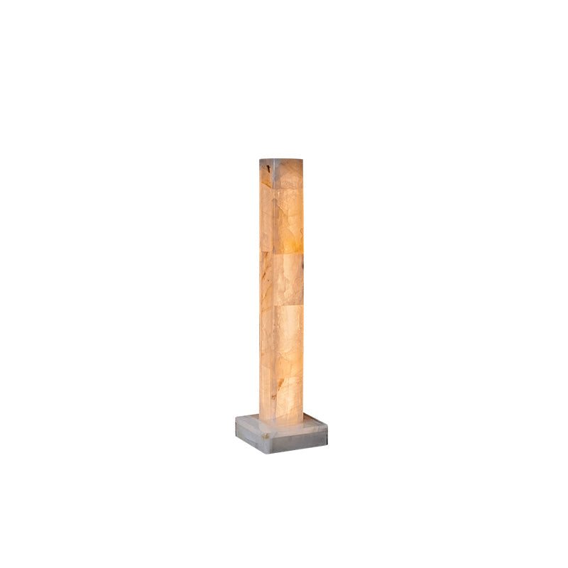 Lampada da Terra Alabastro Congelato