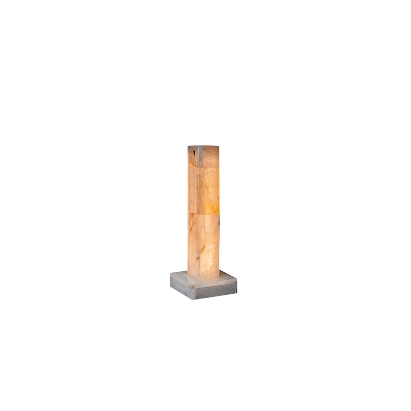 Lampada da Terra Alabastro Congelato
