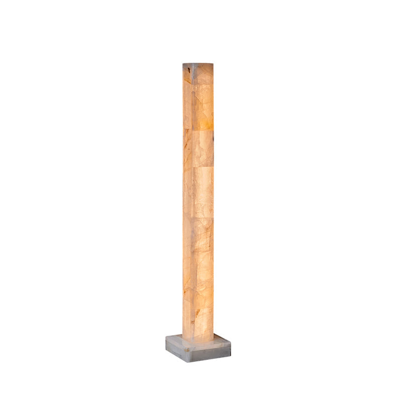 Lampada da Terra Alabastro Congelato