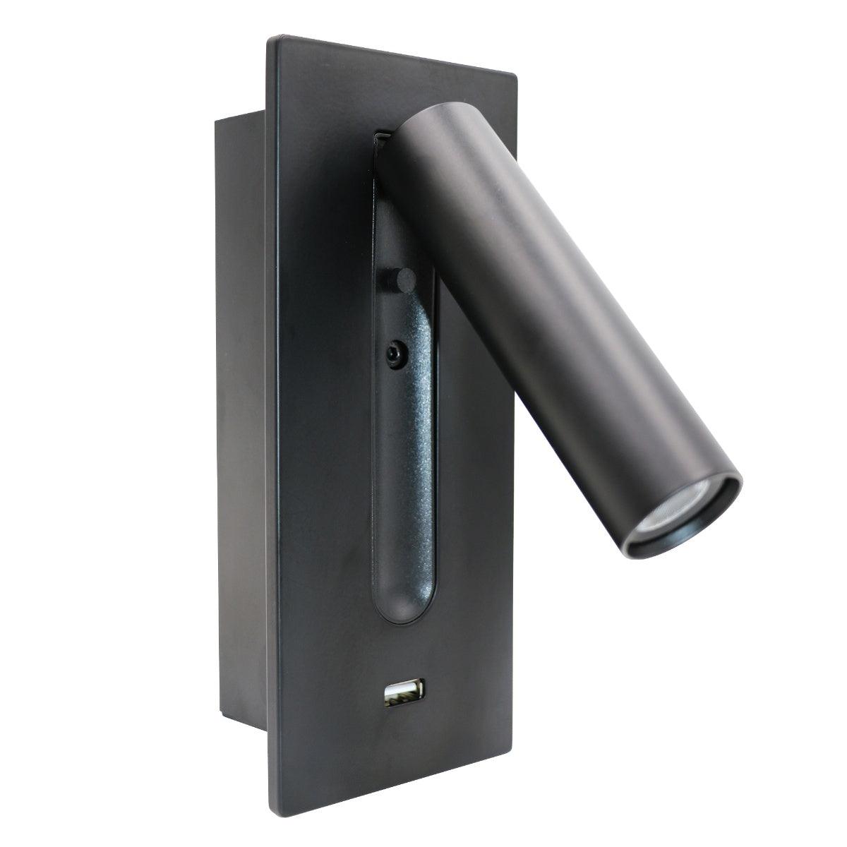 Aare Applique Minimalista Comodino USB