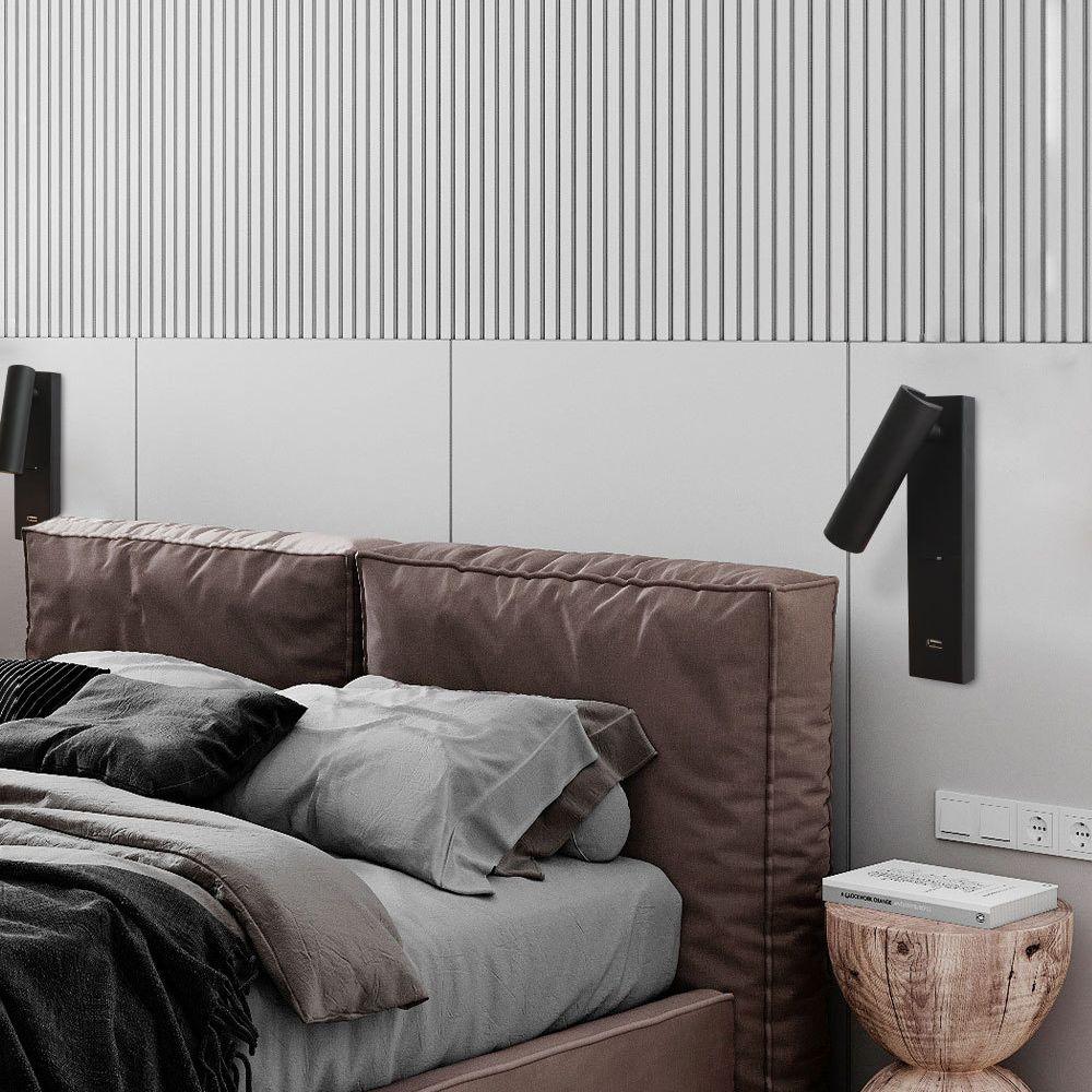 Aare Applique Minimalista Comodino USB