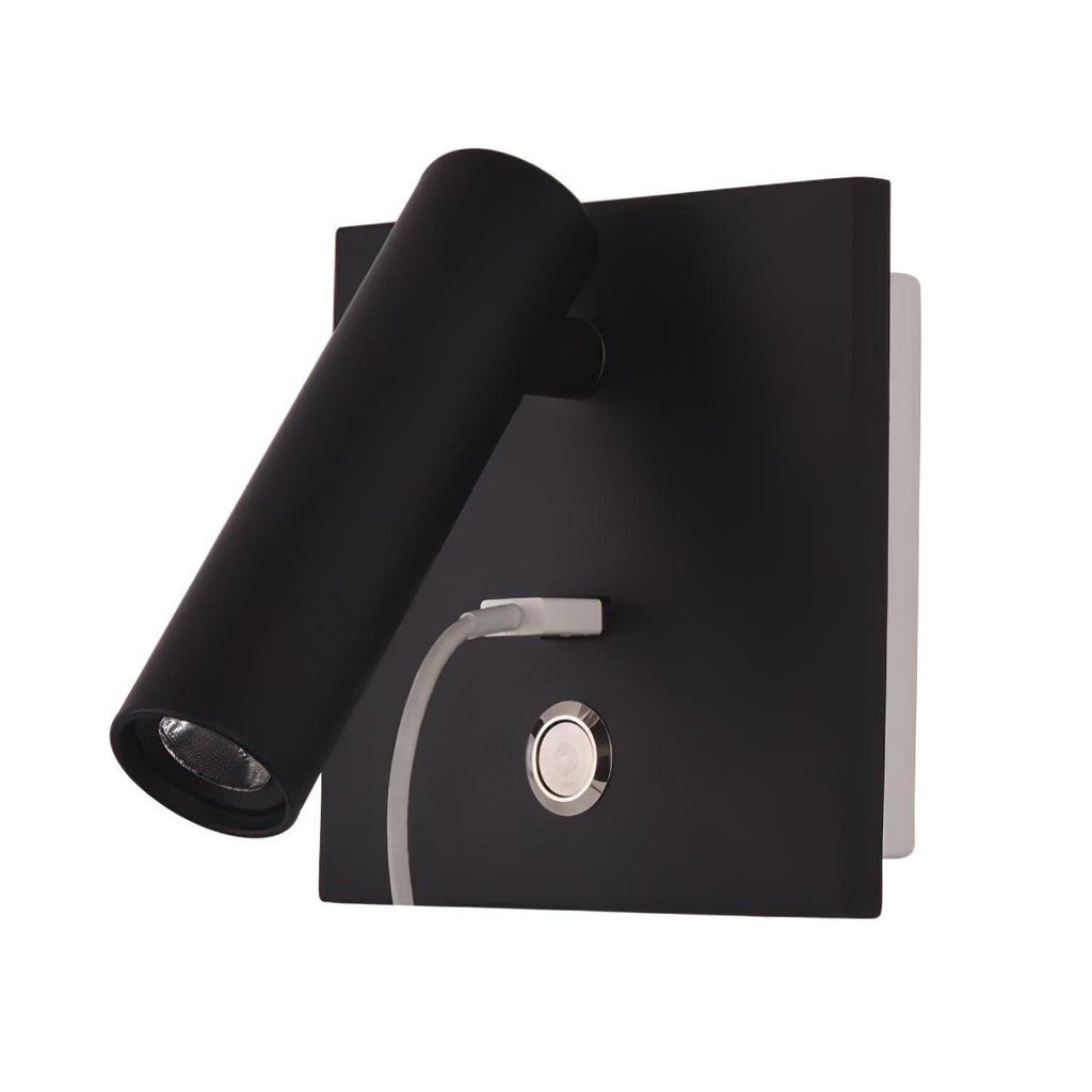 Aare Applique Minimalista Comodino USB