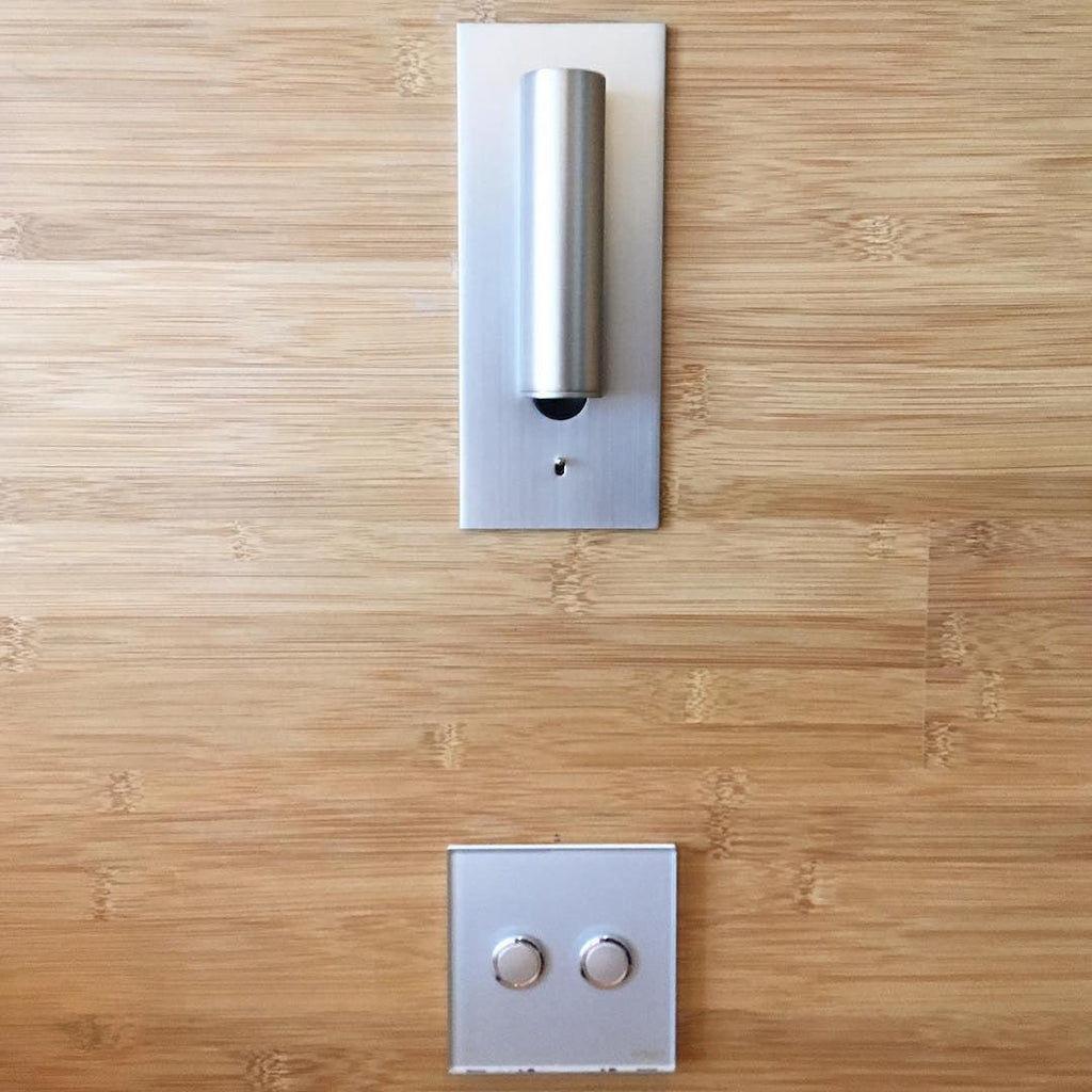 Lampada da parete a scomparsa