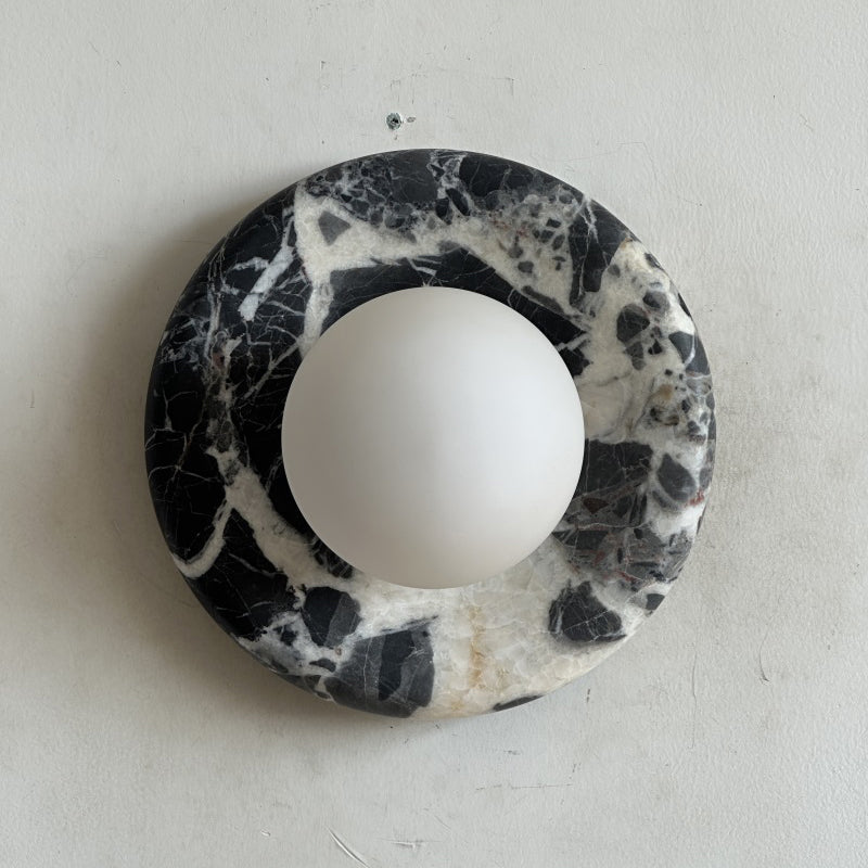 Applique in Marmo Nero Orli