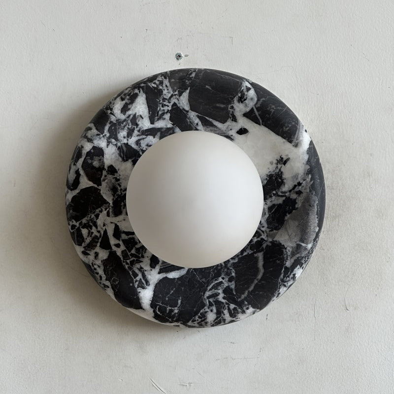 Applique in Marmo Nero Orli
