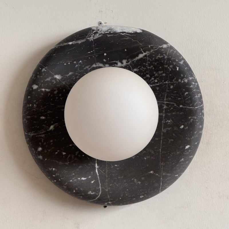Applique in Marmo Nero Orli