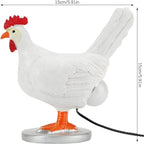 ChickGlow Luce – LED Notturna da Tavolo a Forma di Gallina