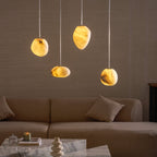 Lampada a sospensione Pebbles in Alabastro