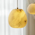 Lampada a sospensione Pebbles in Alabastro