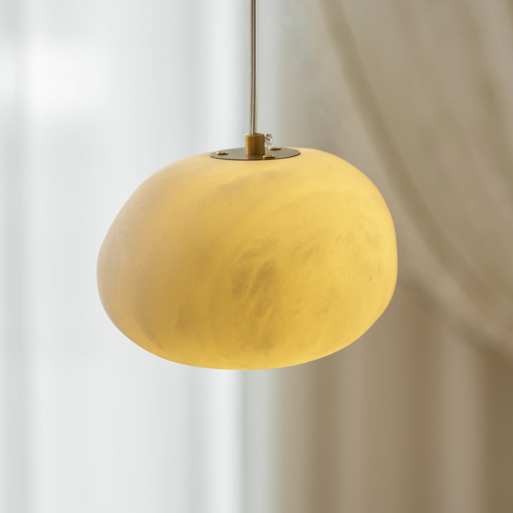 Lampada a sospensione Pebbles in Alabastro