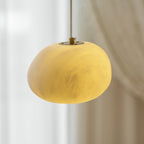 Lampada a sospensione Pebbles in Alabastro