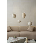 Lampada a sospensione Pebbles in Alabastro