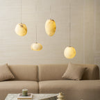 Lampada a sospensione Pebbles in Alabastro