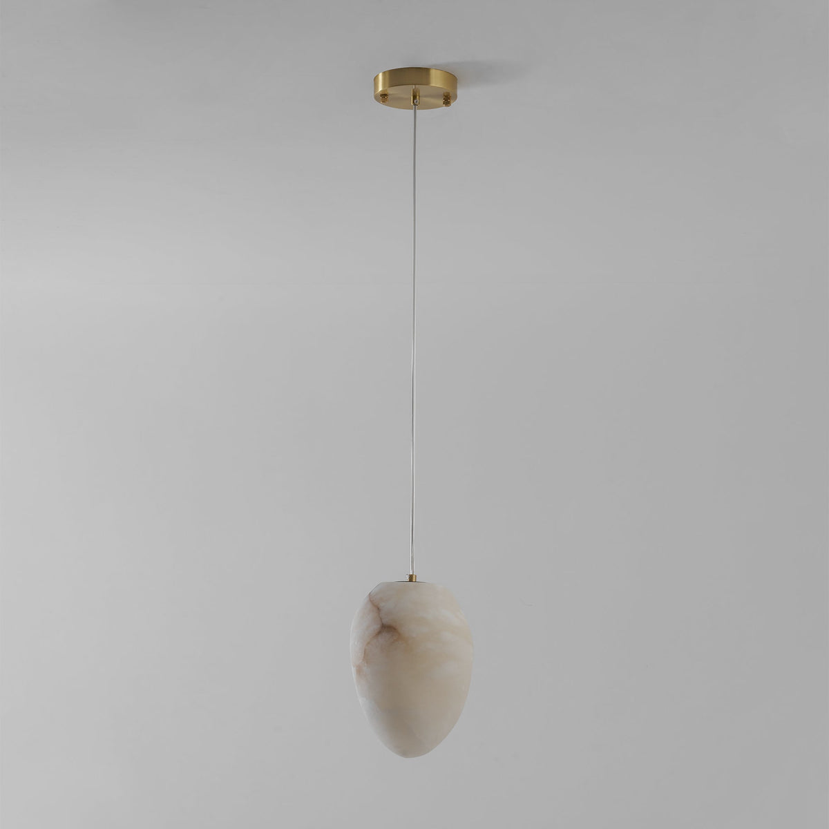 Lampada a sospensione Pebbles in Alabastro