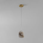 Lampada a sospensione Pebbles in Alabastro