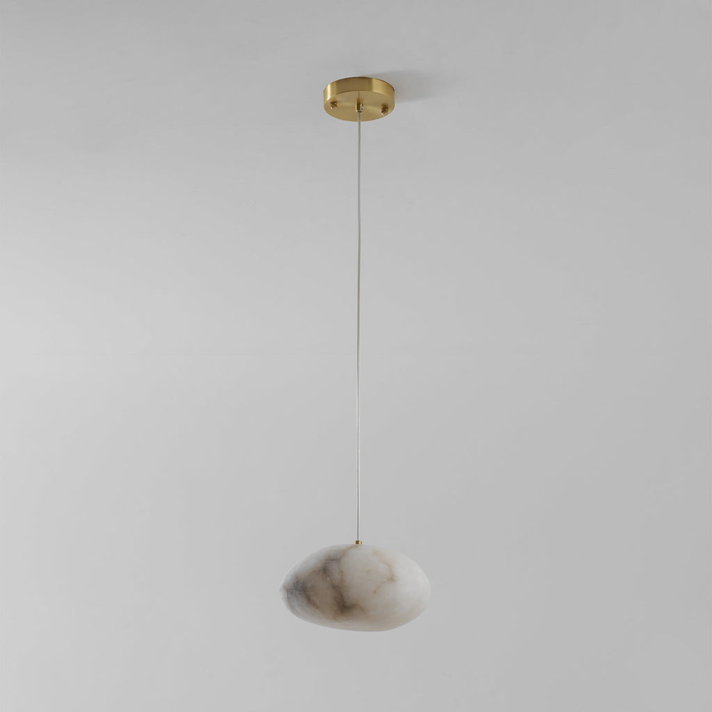 Lampada a sospensione Pebbles in Alabastro