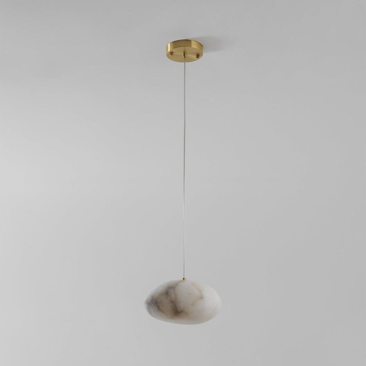 Lampada a sospensione Pebbles in Alabastro